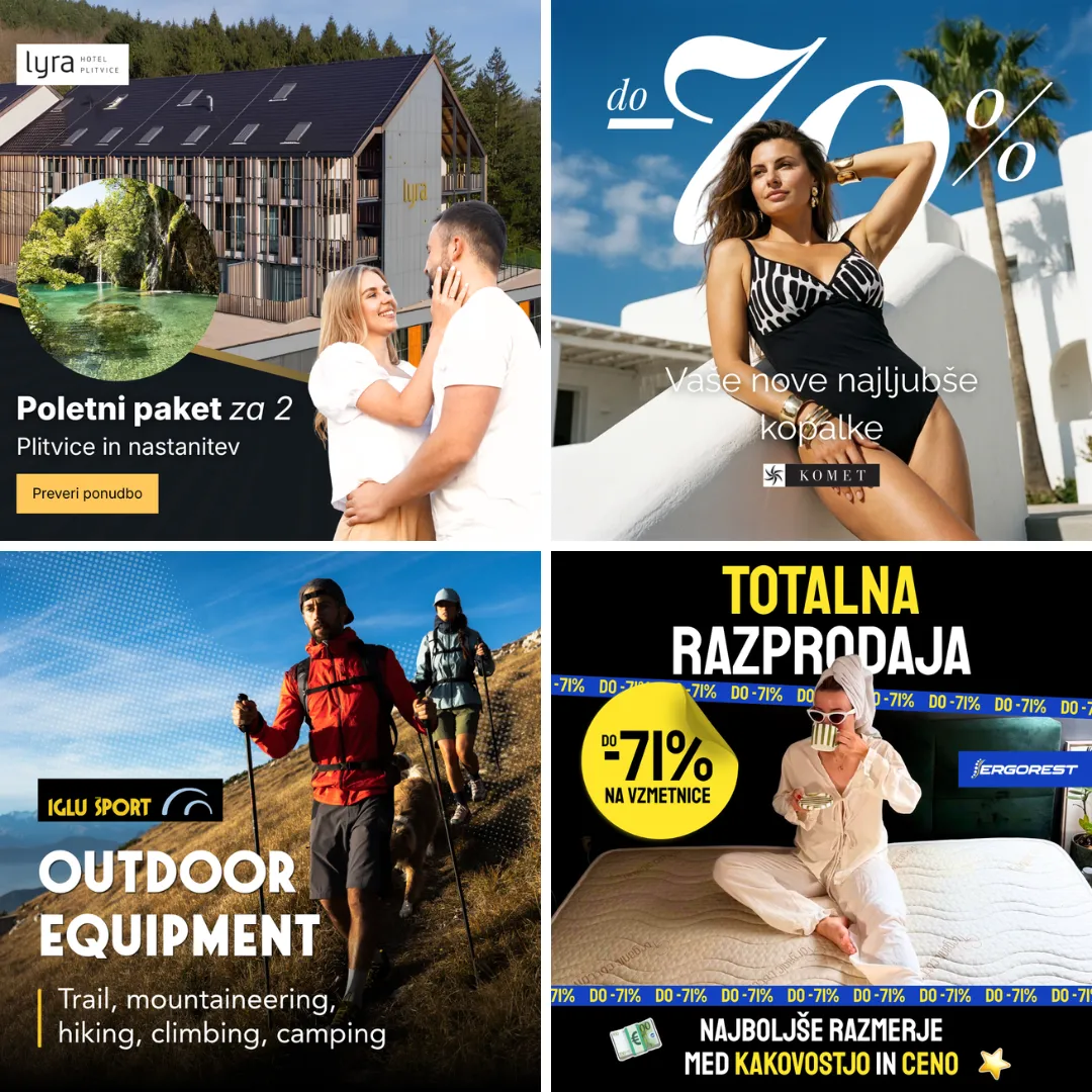 Travel, fashion & outdoor sport ad creatives